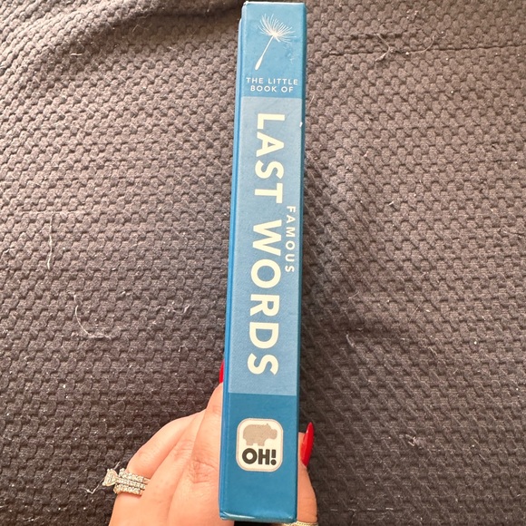 NWOT Little Book of Famous Last Words - Picture 6 of 6
